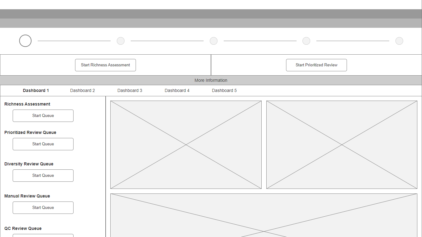 Wireframe Explorations